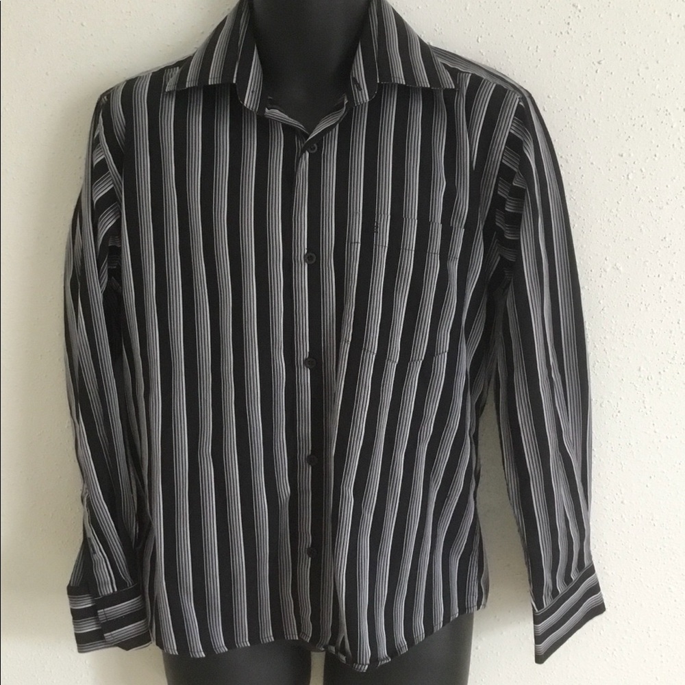 LONG SLEEVES BUTTON UP SHIRT - Picture 6 of 13